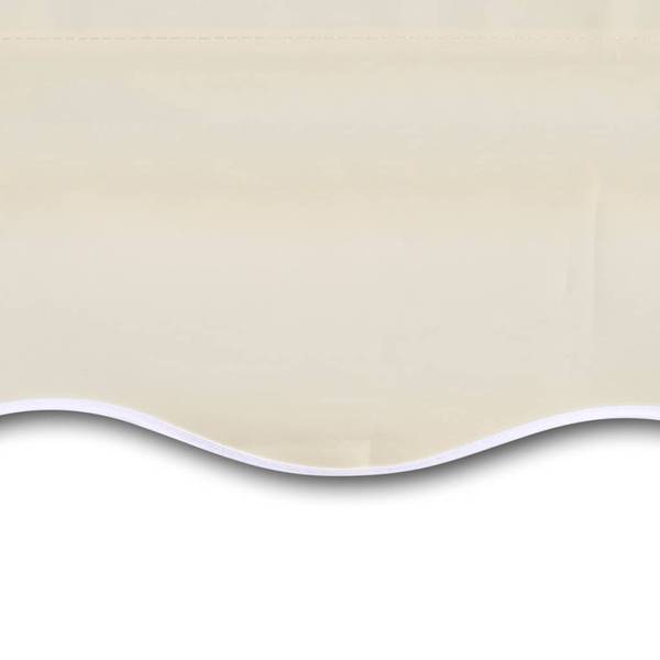Markisenbespannung DE440 Weiß - Textil - 300 x 450 x 450 cm