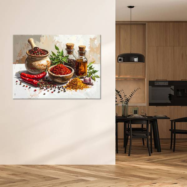 Wandbild Küche 60 x 40 cm