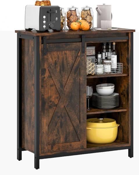 Servierkonsole VH33505ORDE Braun - Holzwerkstoff - 30 x 81 x 70 cm
