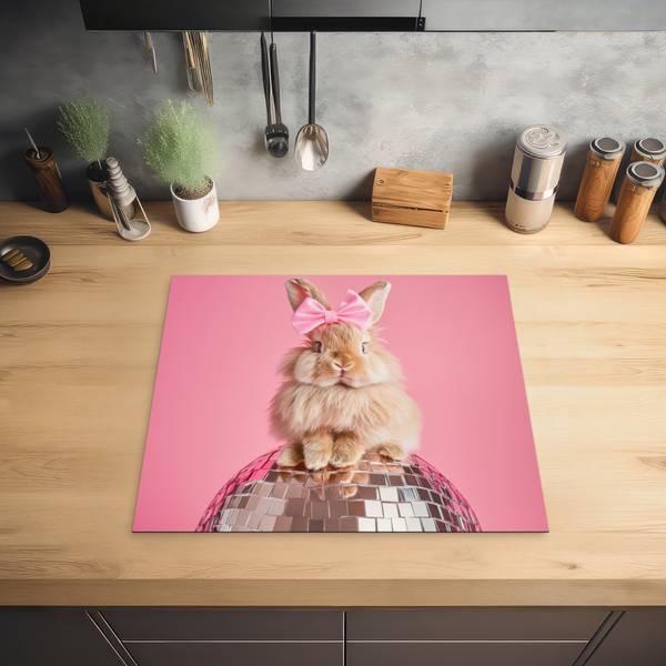 HERDABDECKPLATTE Hase 60 x 52 cm
