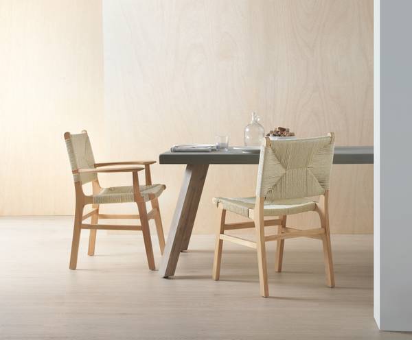 Stühle  11258 4er-Set Braun - Holz teilmassiv - 47 x 85 x 57 cm