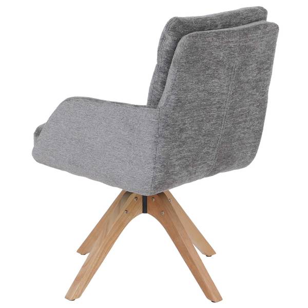 Esszimmerstuhl Q36 (6er-Set) Grau