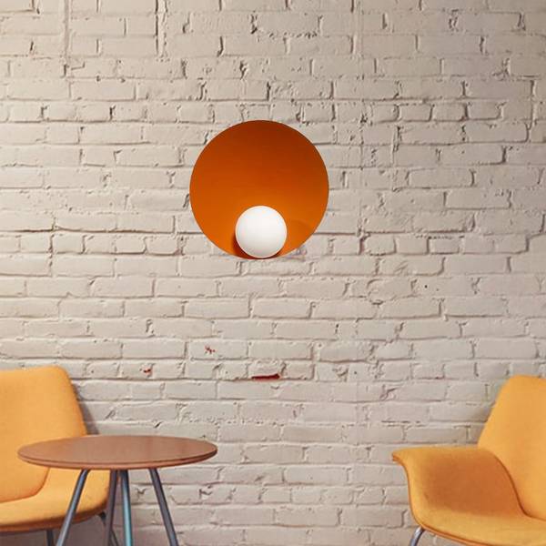 Wandleuchte Oyster Orange