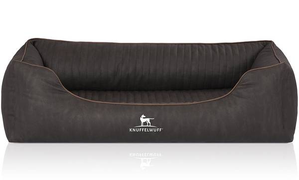 Hundebett Tampa Schwarz - 75 x 25 x 105 cm