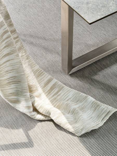 In- & Outdoor Vloerkleed Metro lichtgrijs - 200 x 290 cm