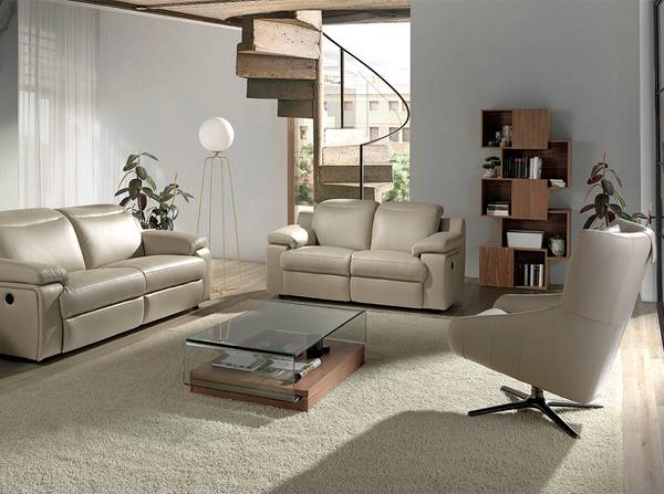 Boekenkast 3021 bruin - walnoot - zink - 85 x 181 x 40 cm