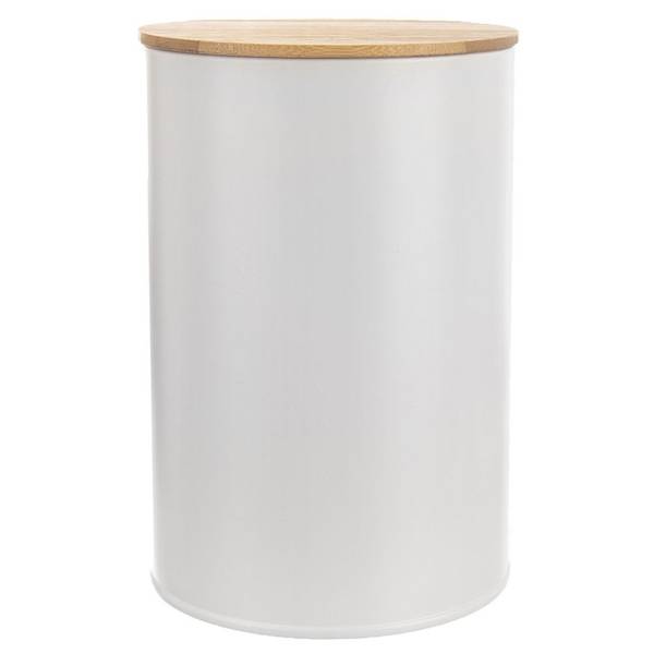 Vorratsdose mit Bambusdeckel WHITELINE 11 x 16 x 11 cm