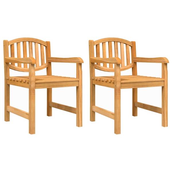 Garten Essgruppe 3029216-1 (3-teilig) Braun - Teakholz - 110 x 77 x 110 cm