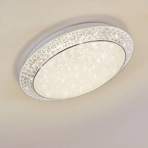 Deckenleuchte Venice Weiß - Metall - 60 x 30 x 60 cm