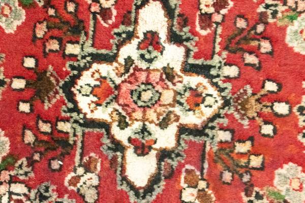 Orientteppich Nomadic Rot - Wolle - 64 x 1 x 97 cm
