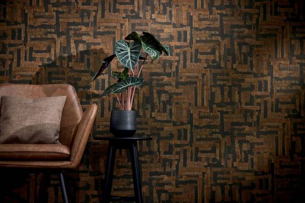 Vliestapete 782046-GU Braun - Kunststoff - 53 x 1 x 1005 cm