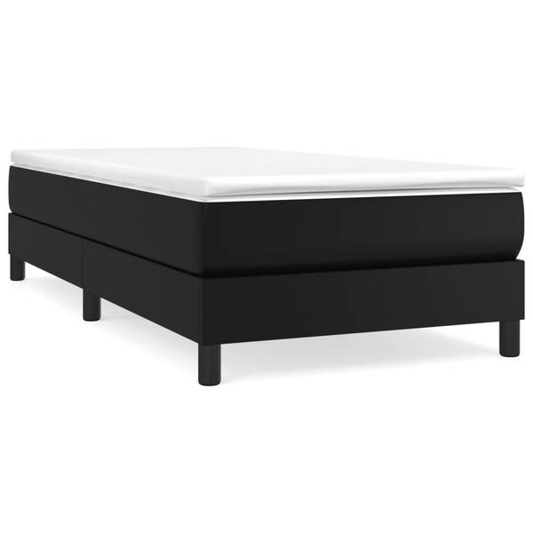 Boxspringbett mit Matratze XT 7992 Schwarz - Holzwerkstoff - 100 x 25 x 203 cm