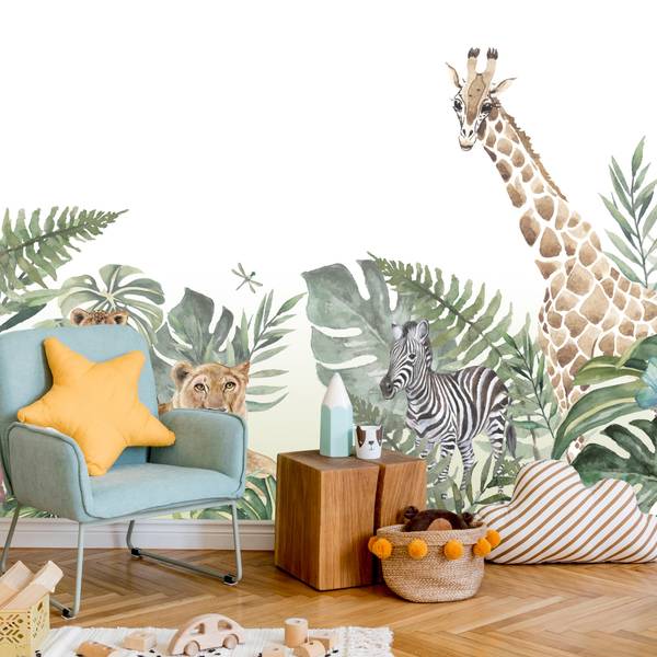 Vlies-Fotobehang Wilde DIEREN Planten 400 x 280 x 280 cm