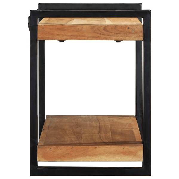 Wandregal 3043144 Braun - Akazie - 33 x 45 x 90 cm