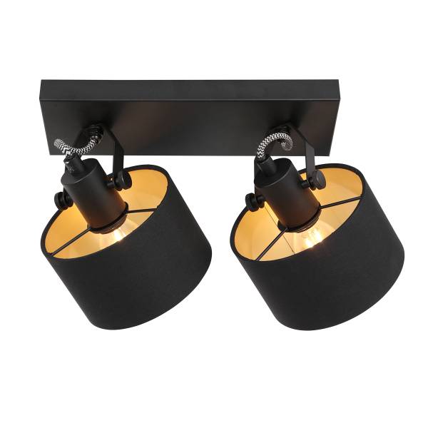 Strahler, Spots & Aufbaustrahler Ornoir Schwarz - Stahl - 7 x 20 x 7 cm