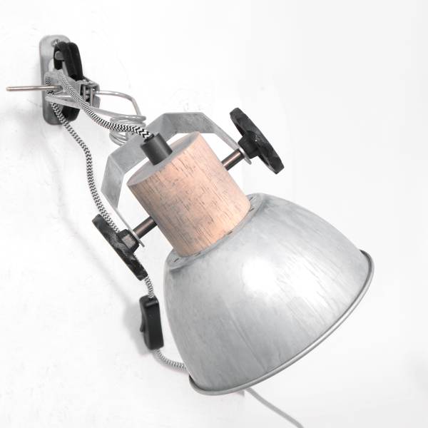 Bougeoir Gearwood Aluminium - 1 ampoule