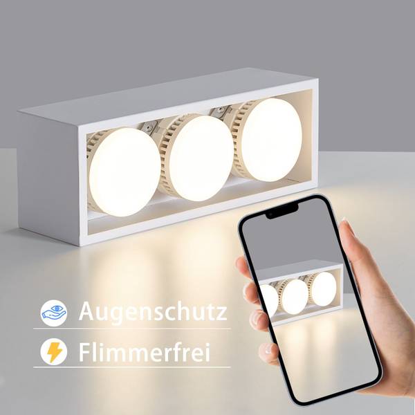 Deckenlampe Vorat Weiß