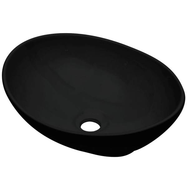 Badkamermeubel 299767-1 Set van 2 zwart - wit