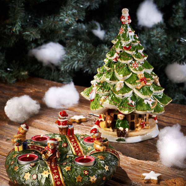 Tannenbaum Christmas Toys Memory Porzellan - 22 x 31 x 23 cm