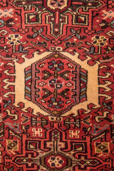 Orientteppich Läufer Nomadic Rot - Wolle - 75 x 1 x 197 cm