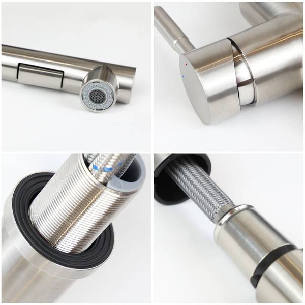 Keukenkraan Moment zilver