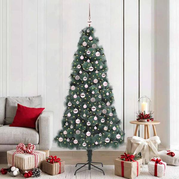 Sapin de Noël artificiel 3009285-5 Vert - Rose foncé