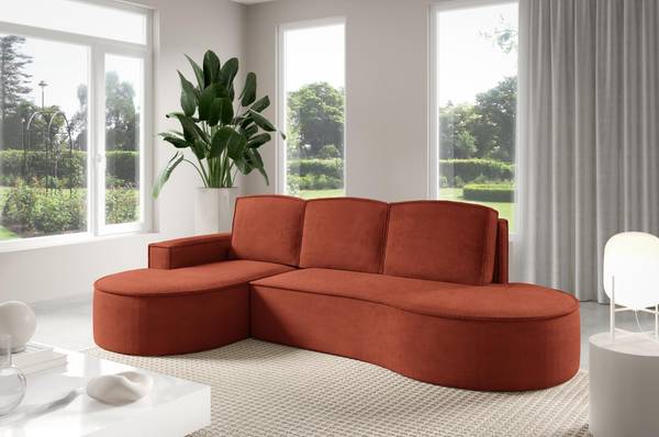 Ecksofa FLOW XL Rot
