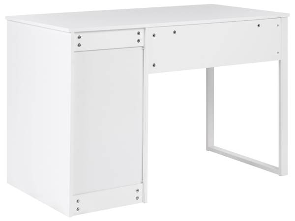 Schreibtisch ZERLAY Weiß - Holzwerkstoff - 120 x 77 x 60 cm