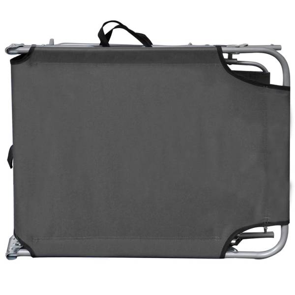 Sonnenliege 3004999 Grau - Aluminium - 58 x 27 x 189 cm