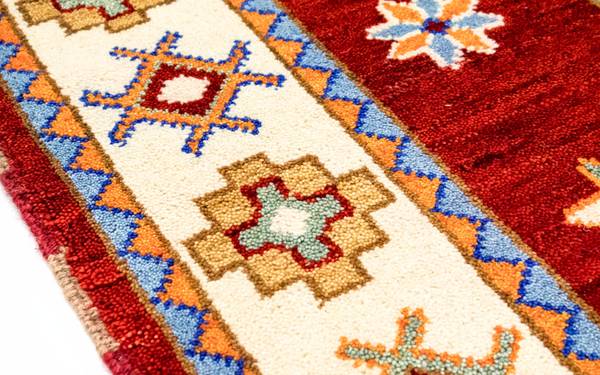 Orientteppich Oriental Rot - Wolle - 168 x 2 x 241 cm