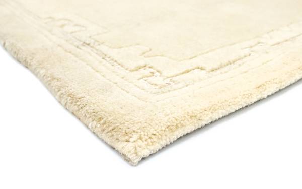 Handgeknüpft Wollteppich Beige - Wolle - 74 x 2 x 195 cm
