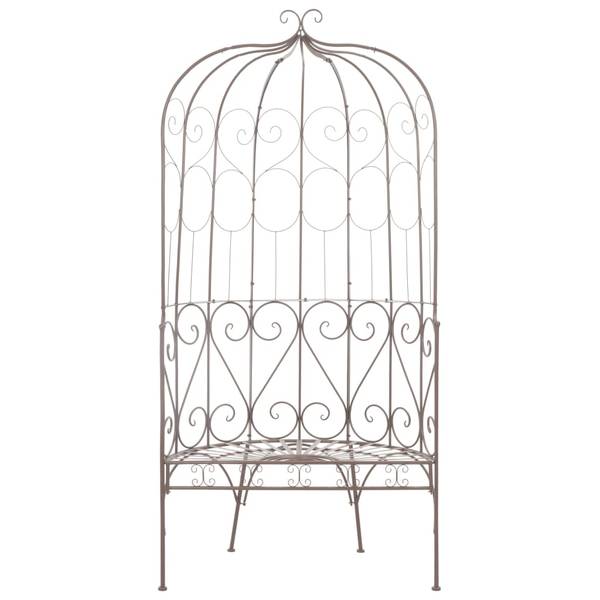 Gartenbank 296902 Braun - Eisen - 95 x 200 x 54 cm