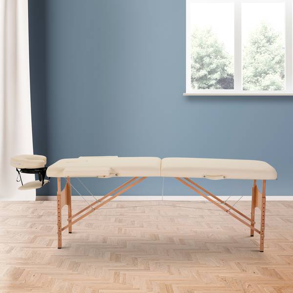 Massagetisch 5550-3292 Weiß - Kunststoff - 81 x 92 x 210 cm