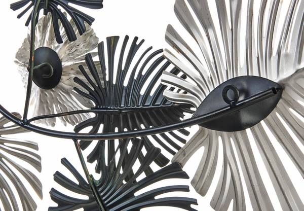 Wandbild VERDURE Gold - Metall - 7 x 49 x 90 cm