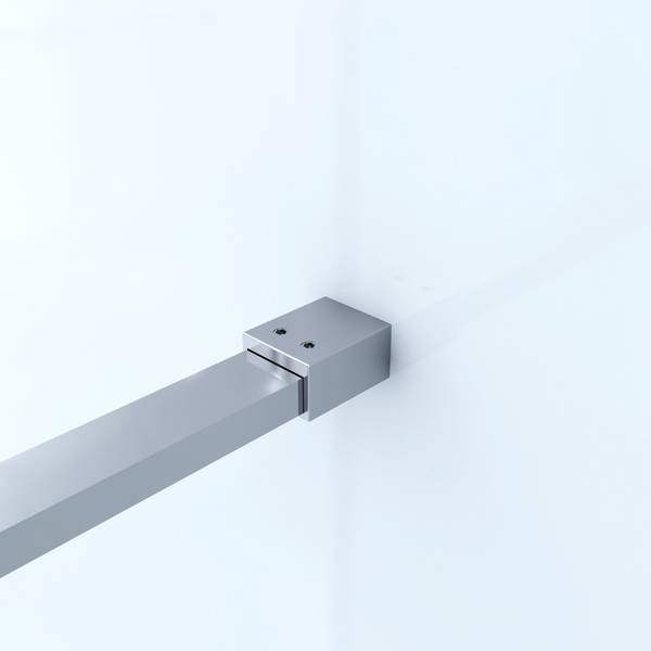 Duschabtrennung mit Stabilisator D008 Breite: 69 cm