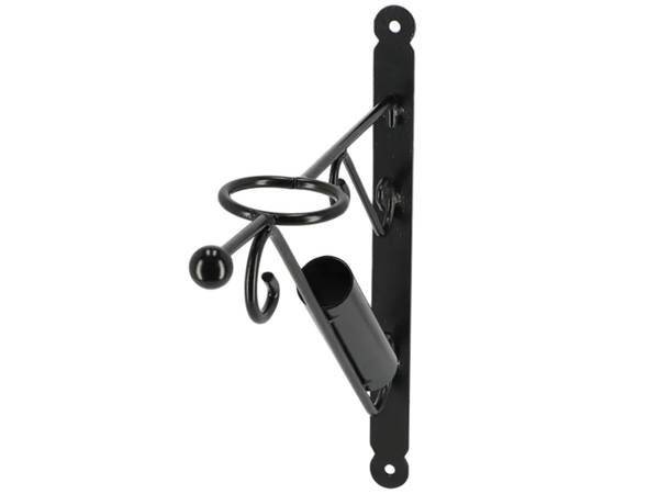 Blumentopfhalter VH11 Schwarz - Metall - 9 x 43 x 36 cm
