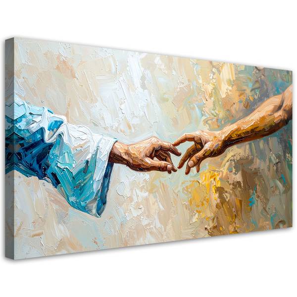 Leinwandbild Menschen 1-Teilig 80 x 40 cm