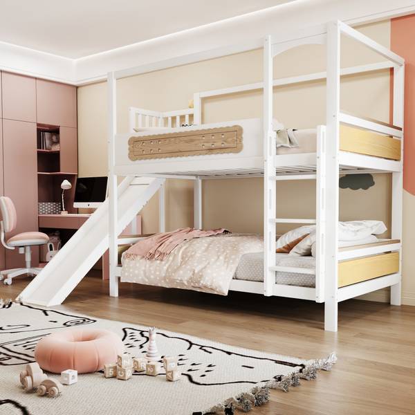 Stockbett K-1490 Braun - Holzwerkstoff - 176 x 180 x 247 cm