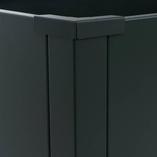 Hochbeet P64 (3er-Set) Grün - Stahl - 150 x 77 x 100 cm
