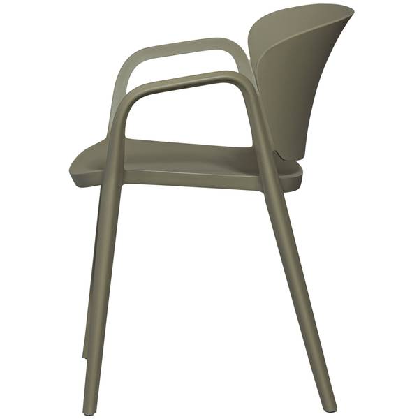 Chaises de jardin Bent lot de 2 Vert