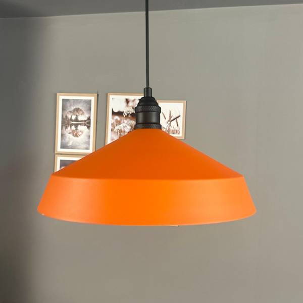 Pendelleuchte LLema Orange - Höhe: 19 cm