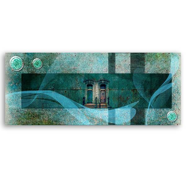 Wandbild abstraktion 150 x 50 cm