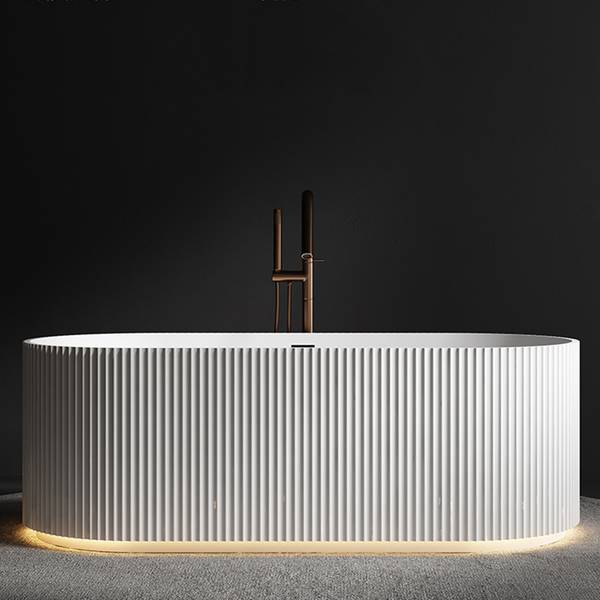 Badewannen TW-7681-150 Weiß - Kunststoff - 75 x 58 x 150 cm