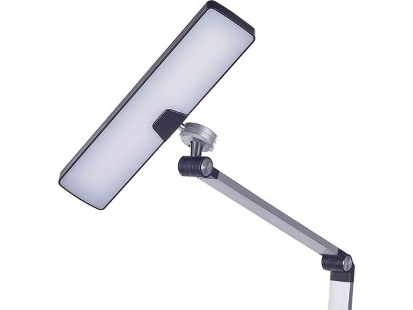 Bürolampen LACERTA Silber - Metall - 28 x 73 x 19 cm