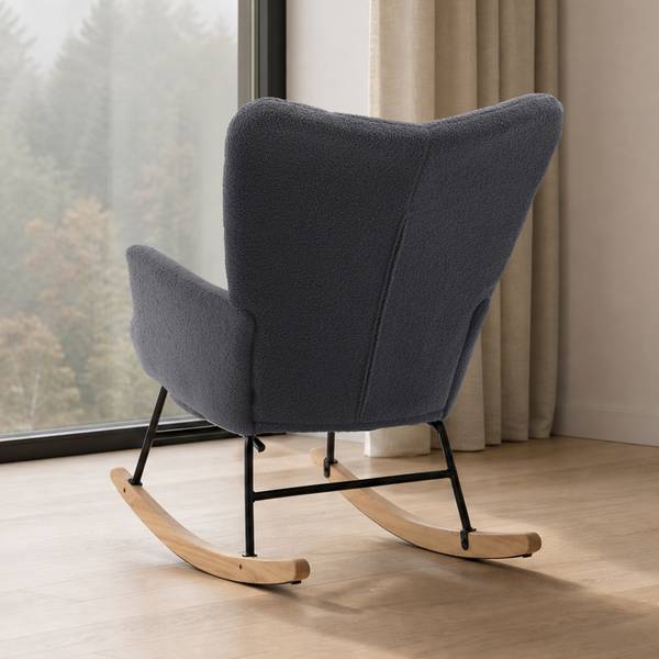 Relaxliege ZY-033 Grau - Webstoff - 68 x 91 x 88 cm