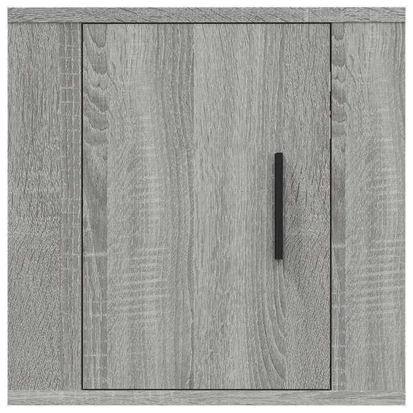 Meuble tv mural 3018061-4 (lot de 2) Gris lumineux - Hauteur : 40 cm