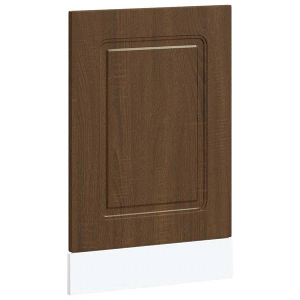 Spülmaschinenblende 3042958_deb10 Eiche Schwarzbraun Dekor - 45 x 67 x 2 cm