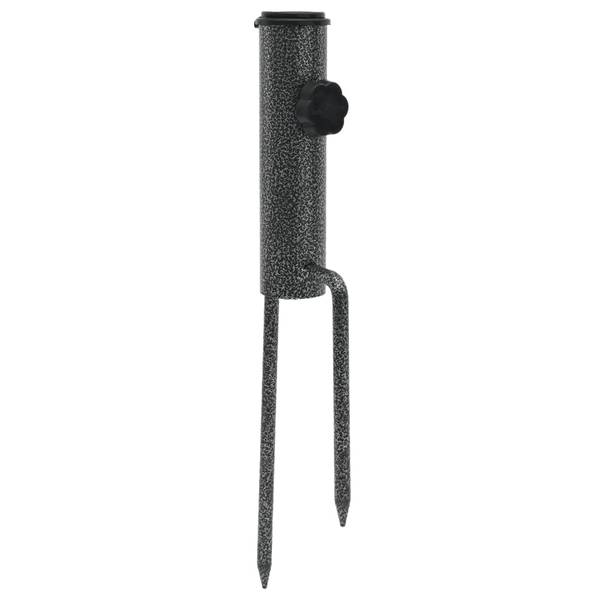 Sonnenschirmständer 4003381 (2er Set) Schwarz - Stahl - 1 x 35 x 9 cm