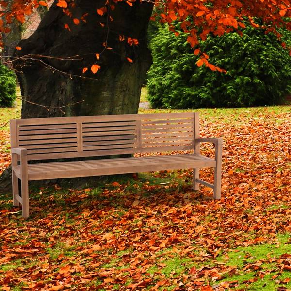 Gartenbank Halden Holzwerkstoff - 220 x 92 x 59 cm