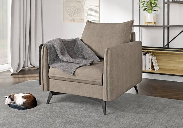 Fauteuil Carlo beige